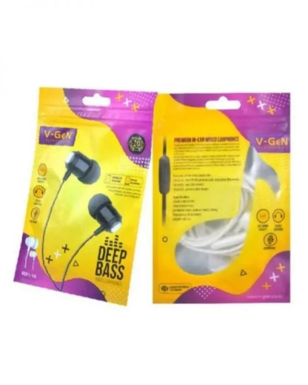 Earphone V-Gen VEP1-16
