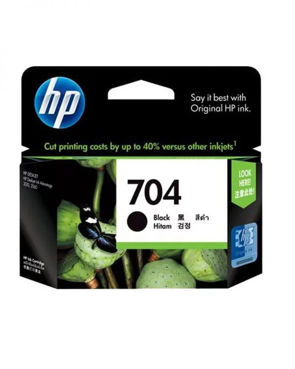 Tinta Hp 704 Black