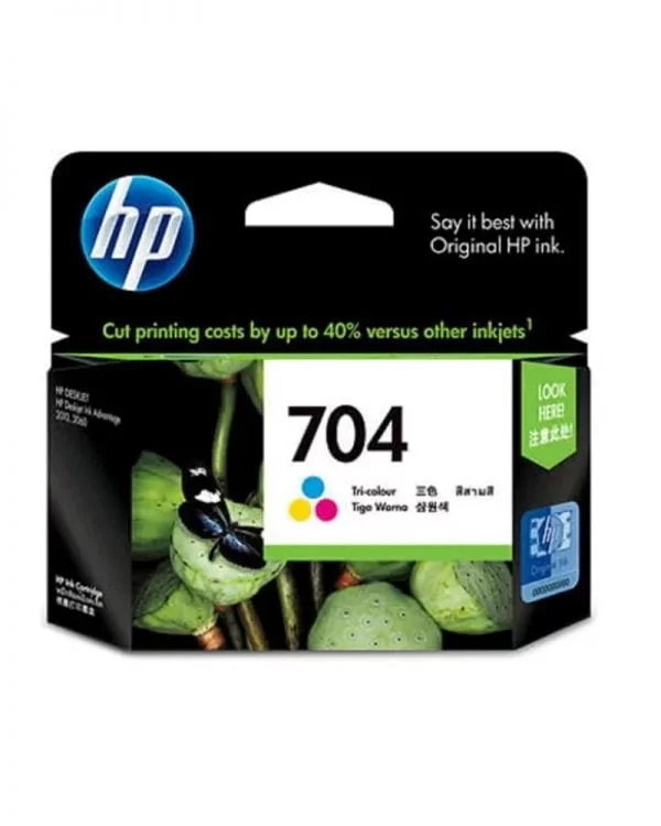 Tinta Hp 704 Colour