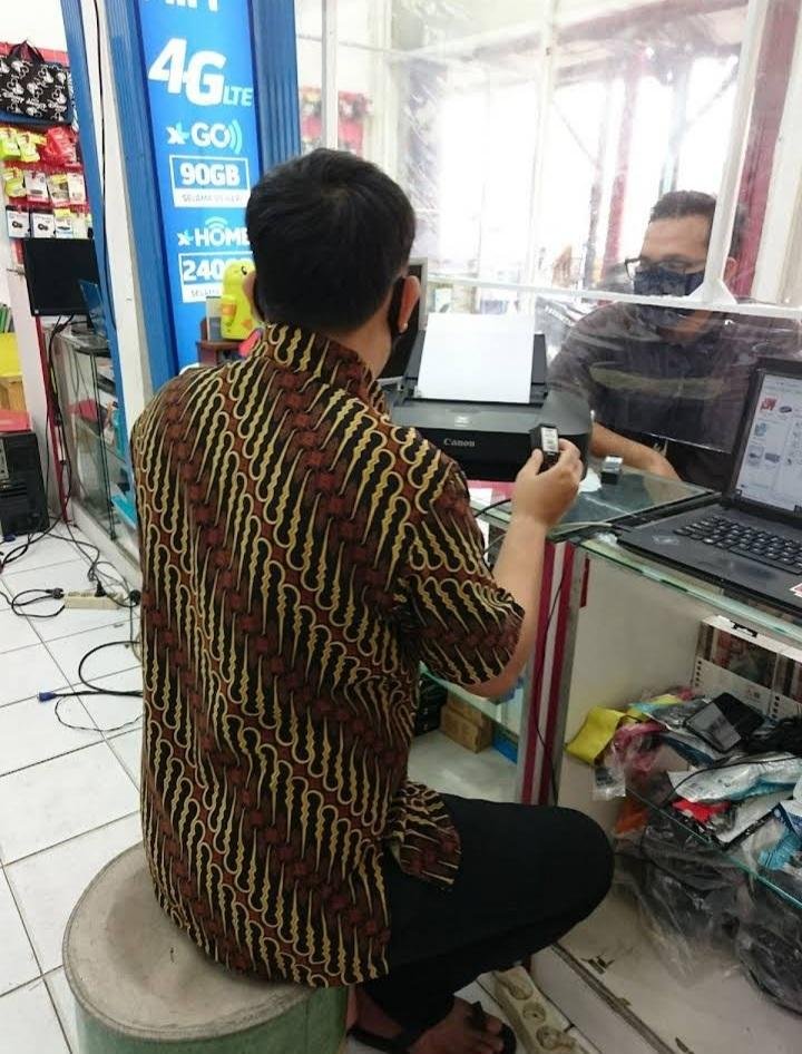 Service Printer Cut Mutia