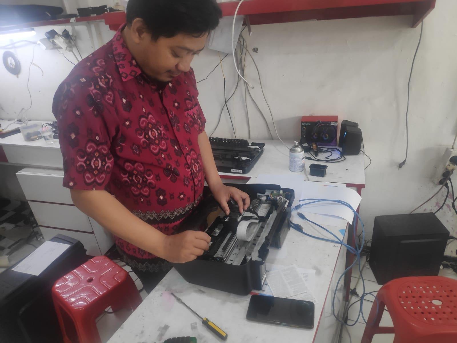 service printer Tegal danas