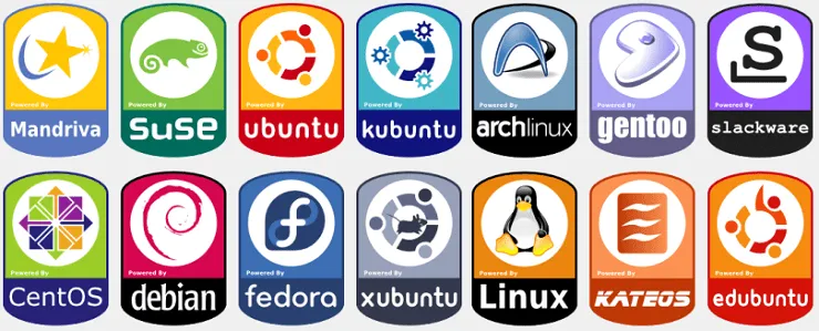 contoh distro linux