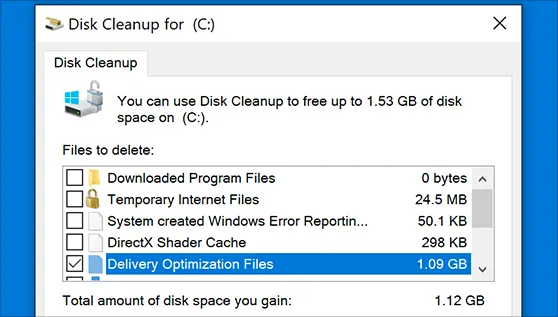 cara menghapus cache windows disk cleanup