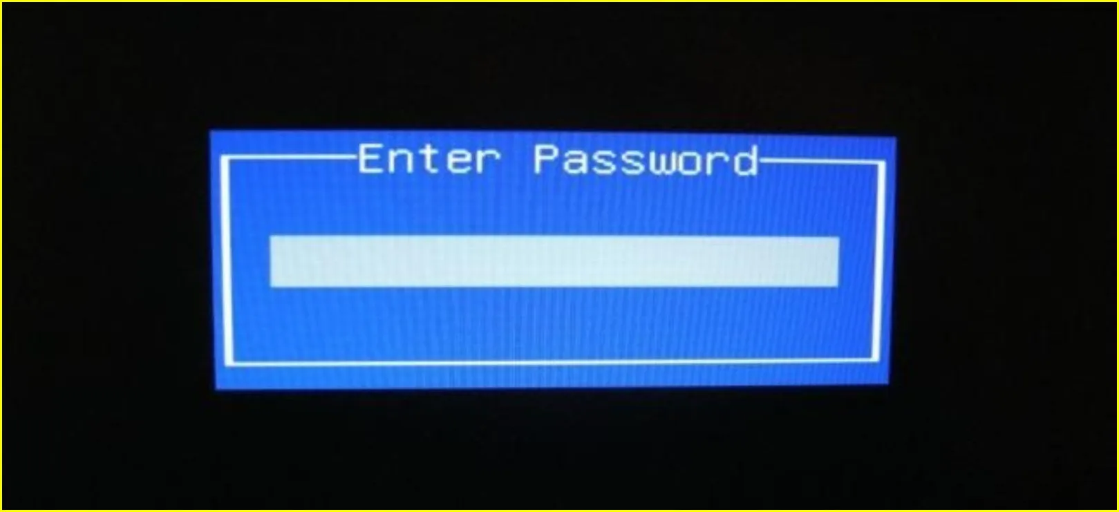 cara hapus password bios